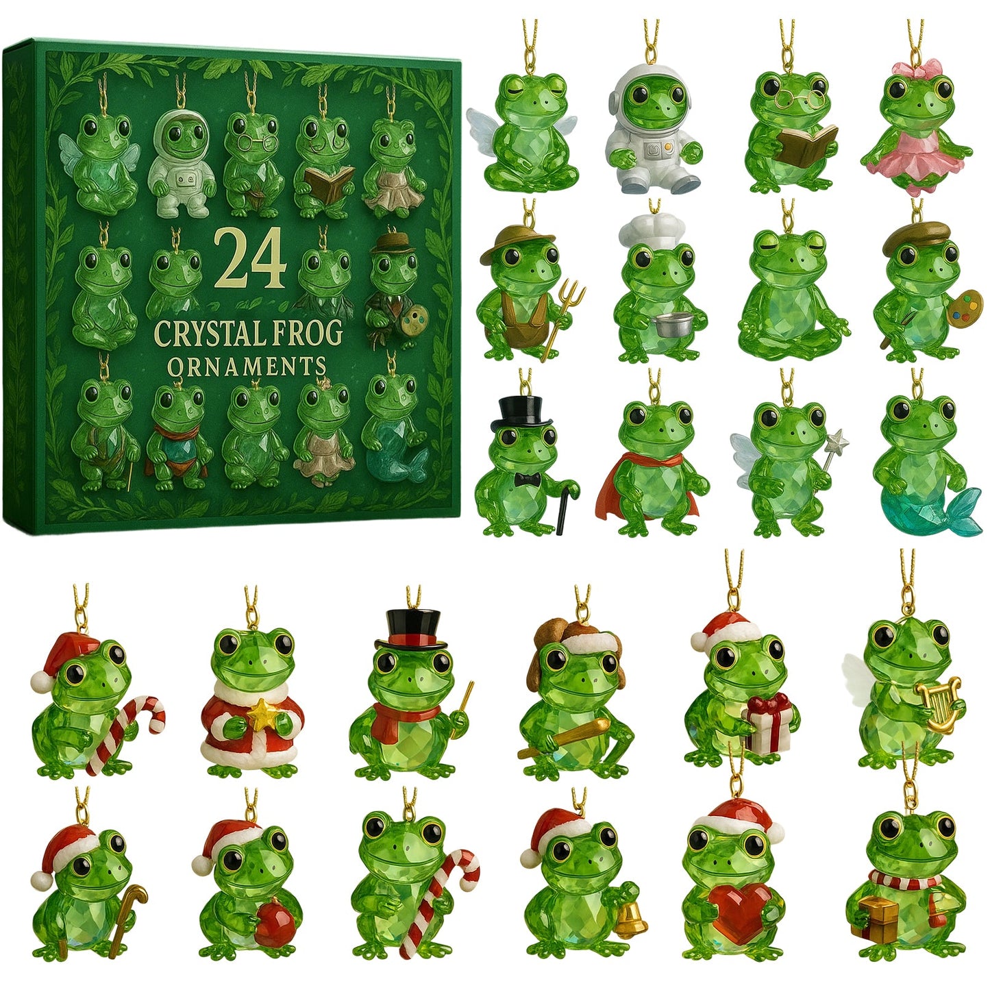 Step Into a Whimsical World — The Cutest Frog Advent Calendar Ever! 🐸💚