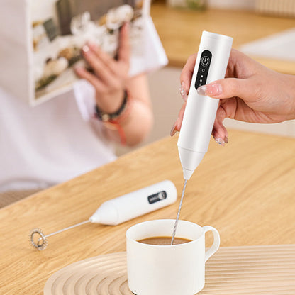 QIAWI™ 3-Speed Milk Frother – Rechargeable, Fast & Extra Creamy in Seconds ☕⚡