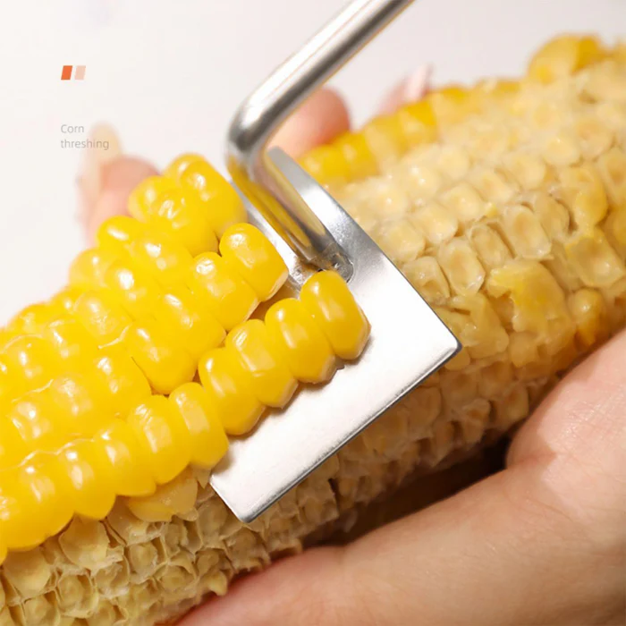 Long Handle Stainless Steel Corn Stripping Tool