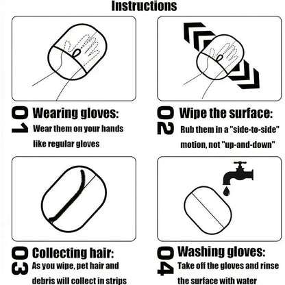 Pawzioo™ Premium Pet Hair Removal Glove